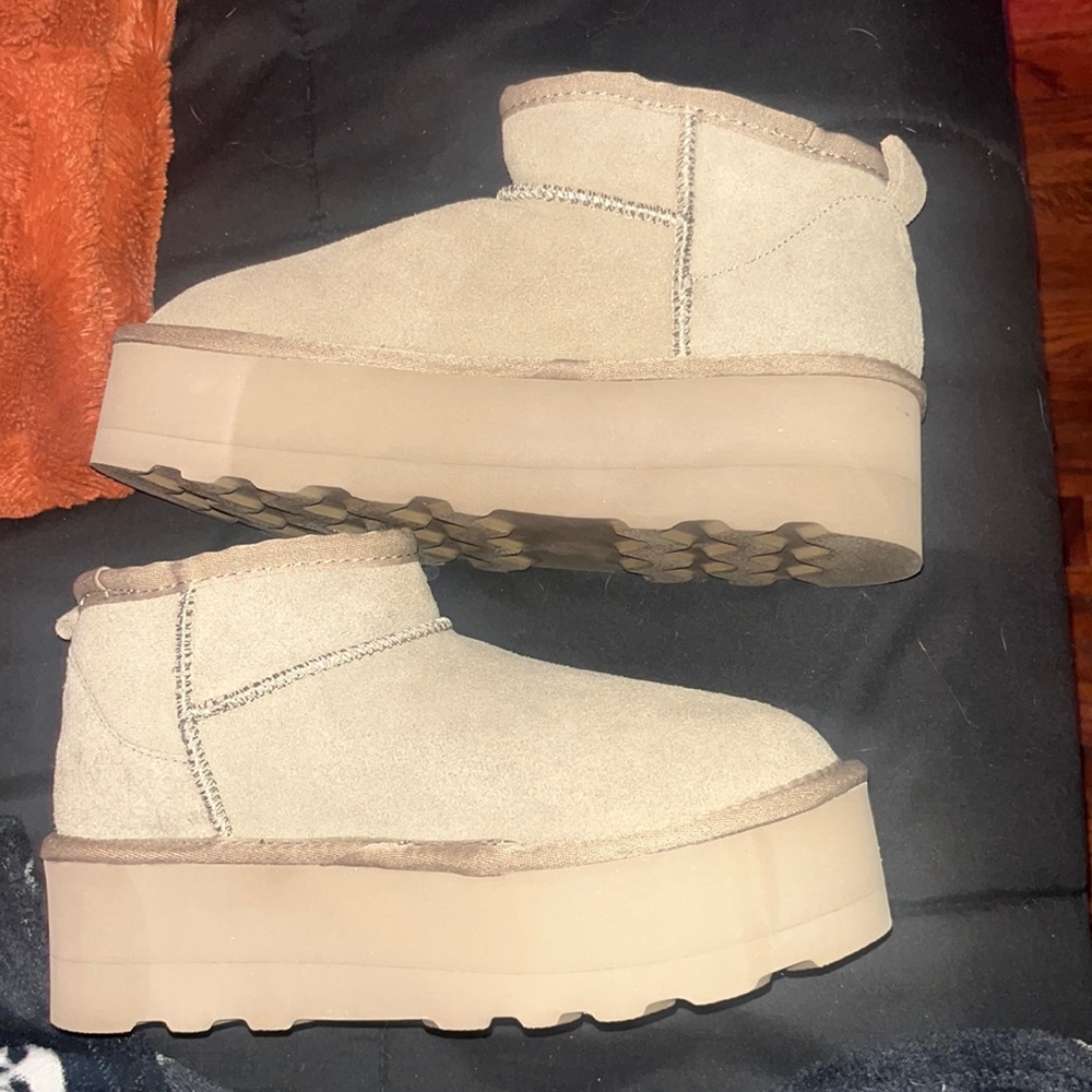 mini ugg dupe platform!!